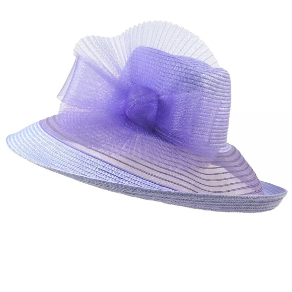 BELLISSIMA 🇮🇹 WOMEN PURPLE FASHION SUMMER HAT